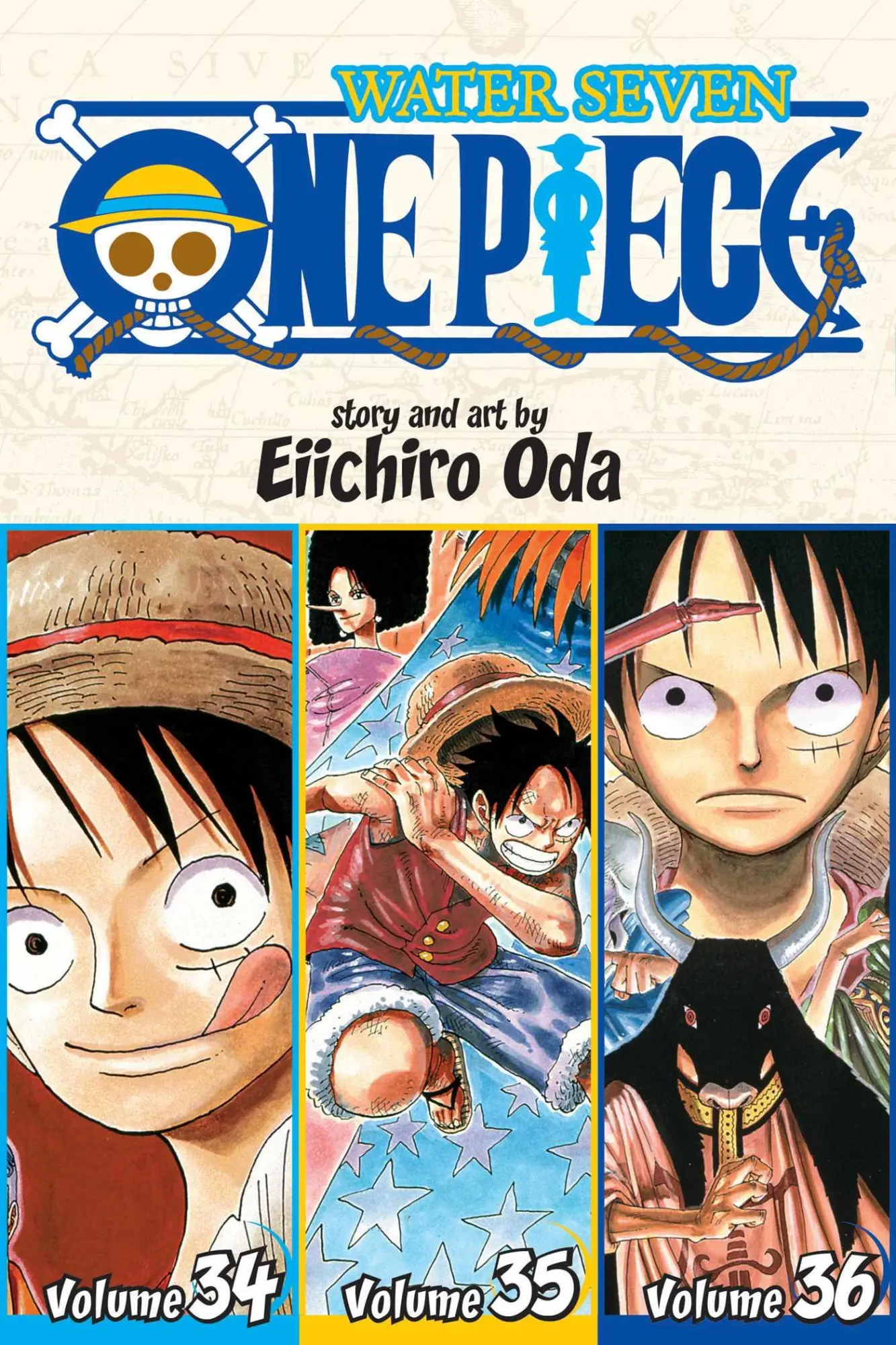 Cover: 9781421577791 | One Piece (Omnibus Edition), Vol. 12 | Includes vols. 34, 35 & 36